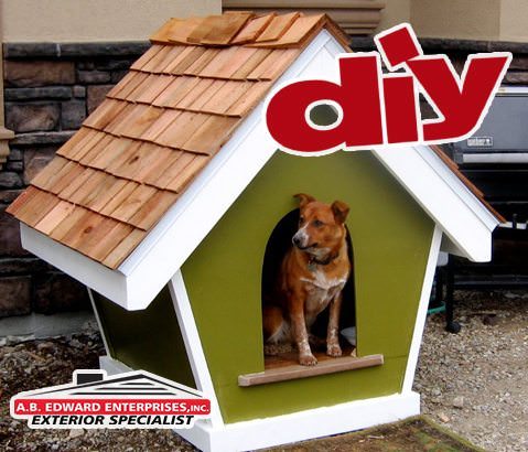 Cedar Shake Dog House