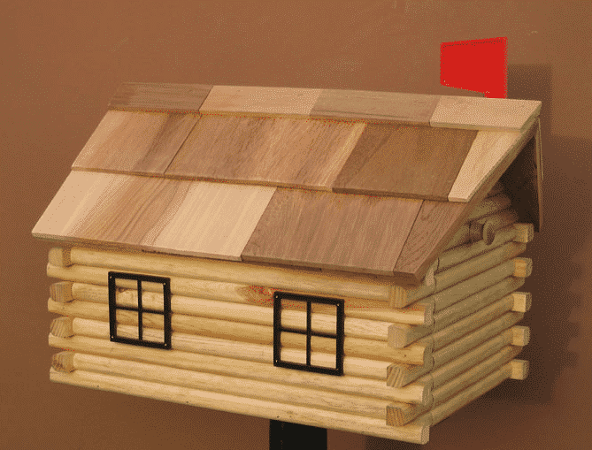 Cedar Shake Mailbox!